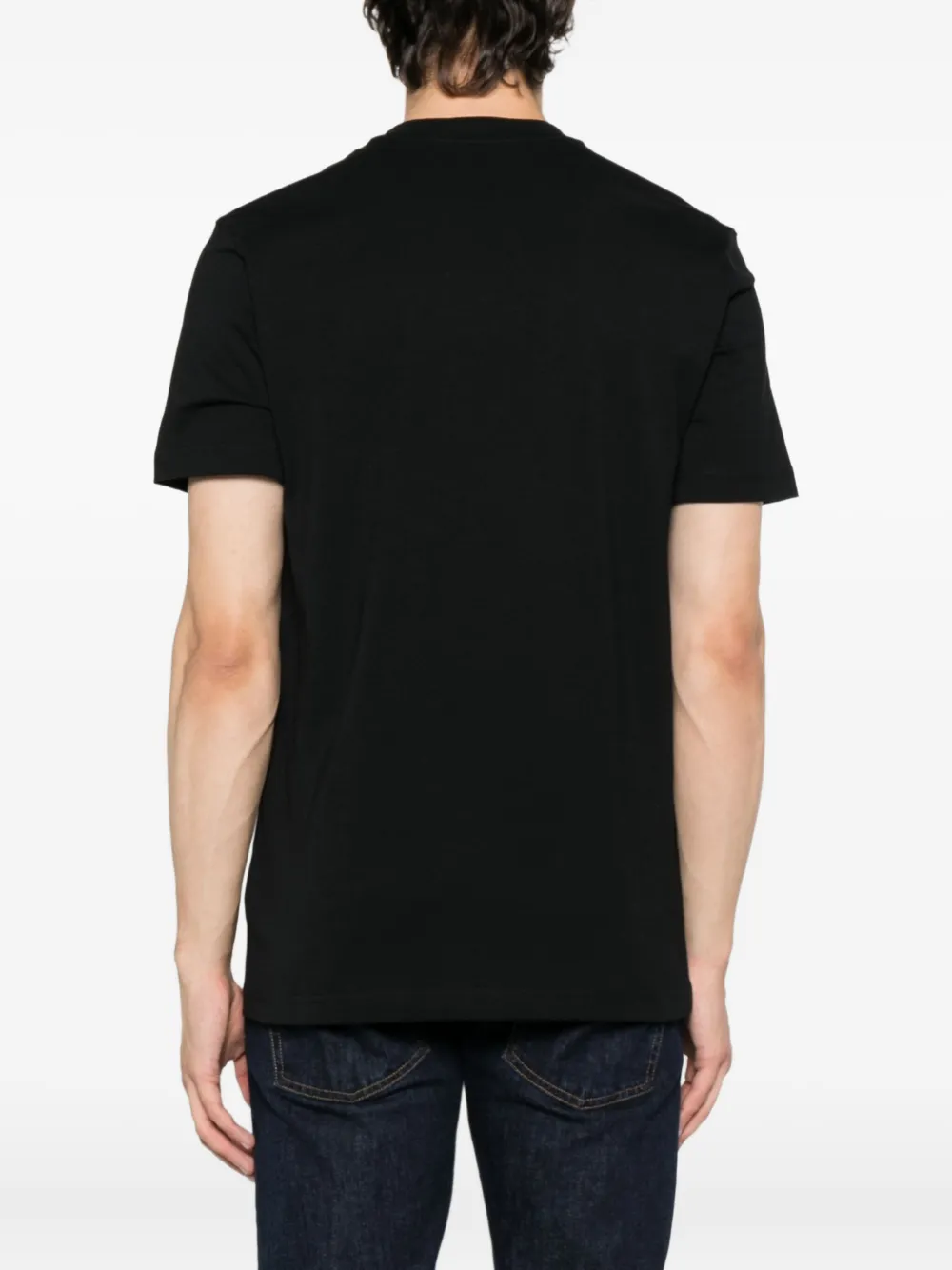 Moschino teddy-print T-shirt Zwart