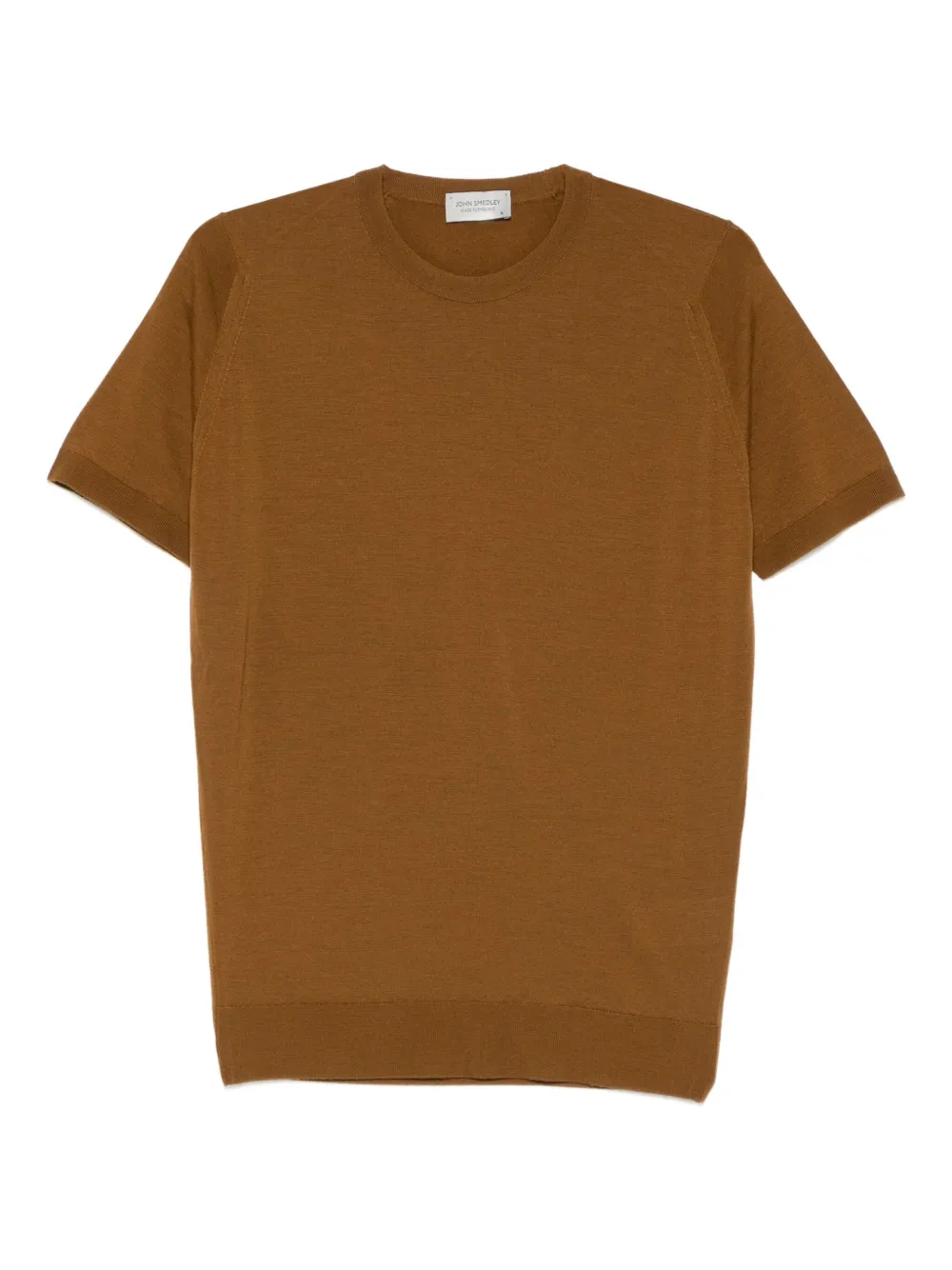 John Smedley short-sleeved sweater | Brown | Image 1