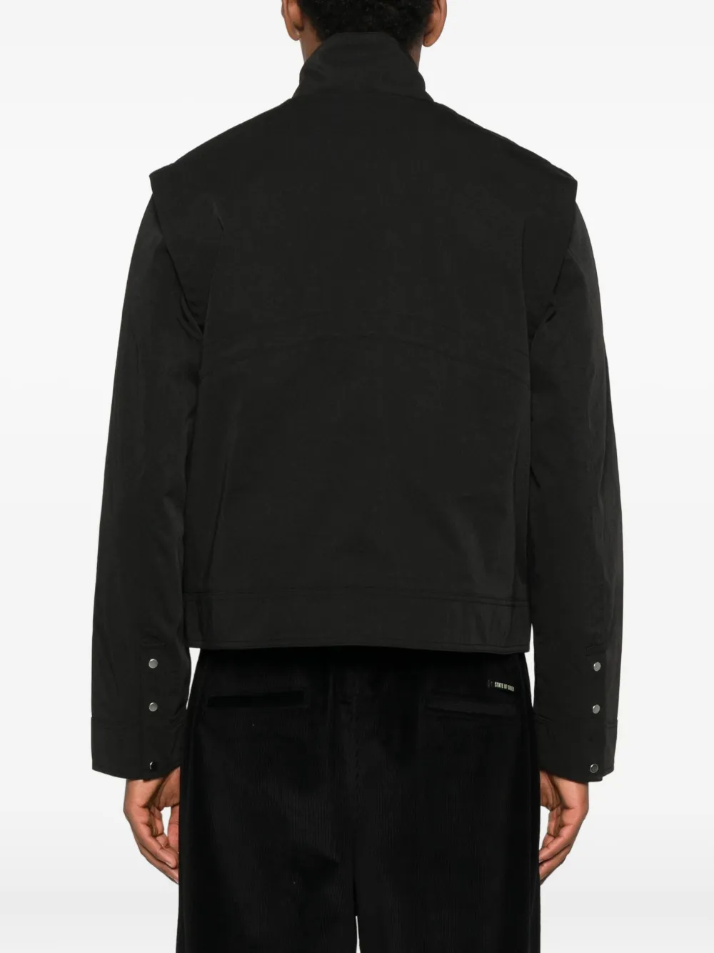 _j.l-a.l_ Pistula Zip-up Jacket In Black