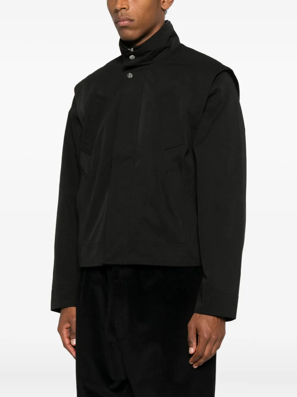 _j.l-a.l_ Pistula Zip-up Jacket In Black