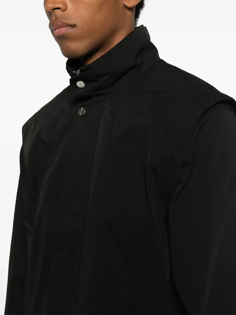 _j.l-a.l_ Pistula Zip-up Jacket In Black