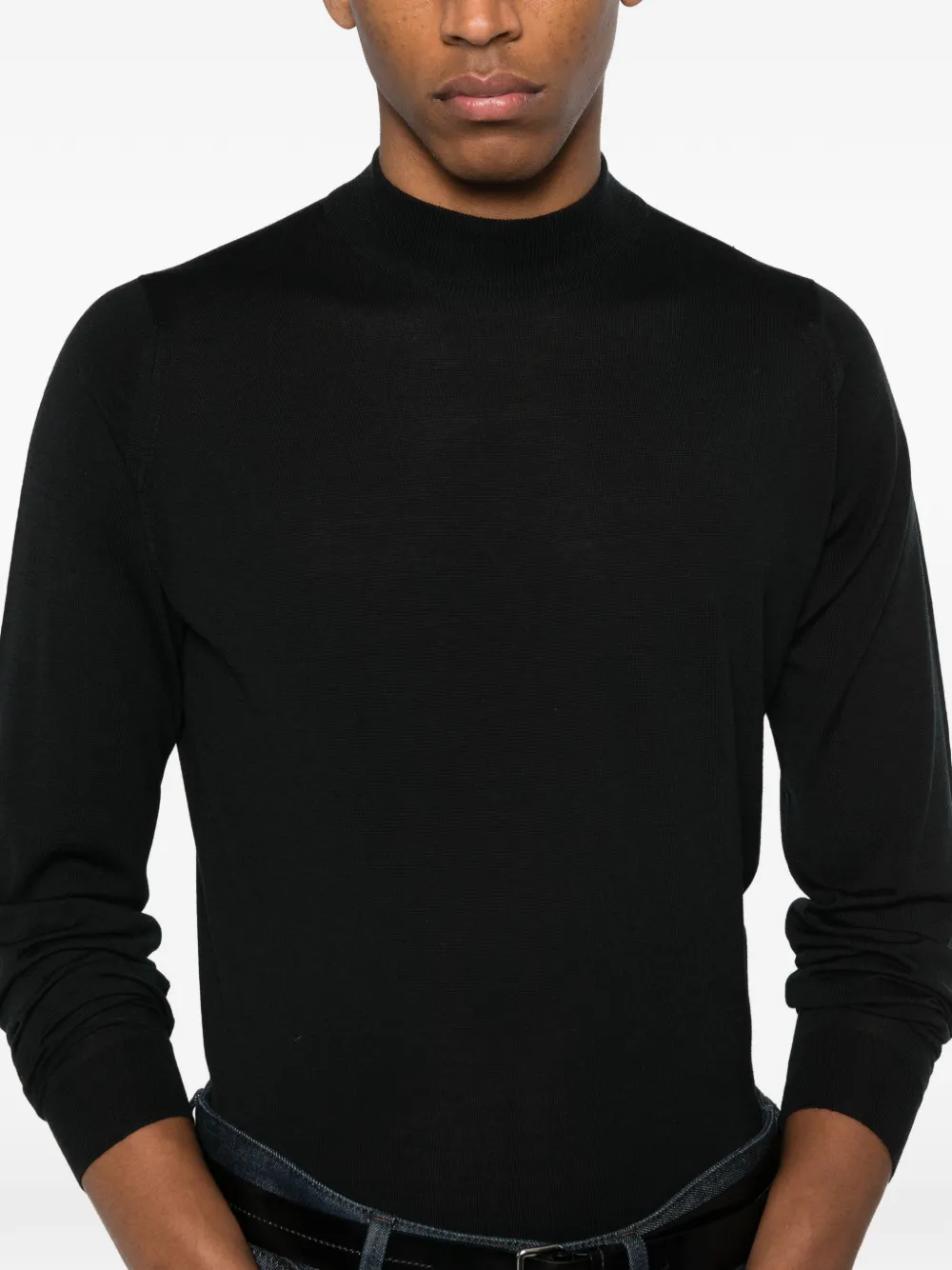 John Smedley 's trui Zwart