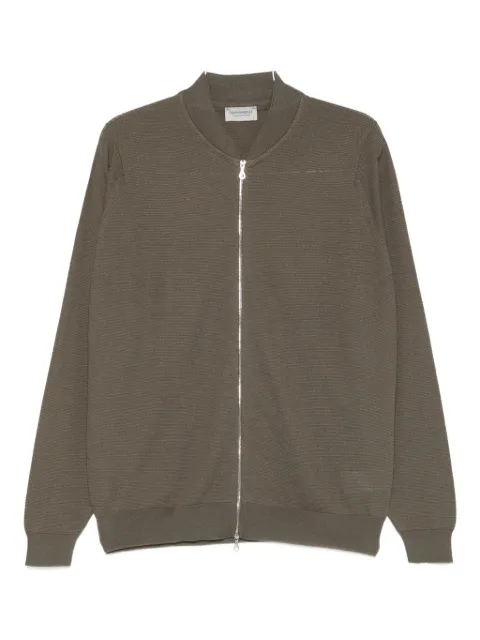 John Smedley zipped cardigan