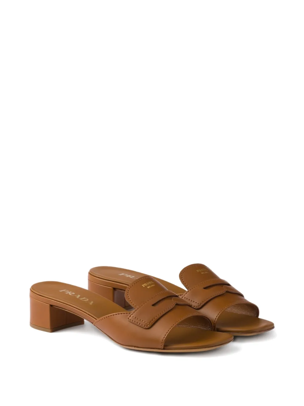 Prada leather sandals | Heeled Sandals | Image 2