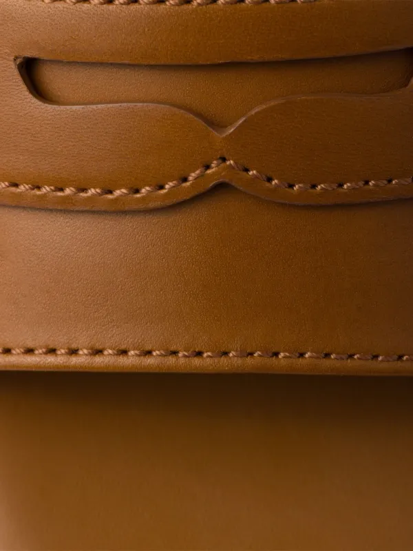 Prada レザー サンダル | ブラウン | FARFETCH JP