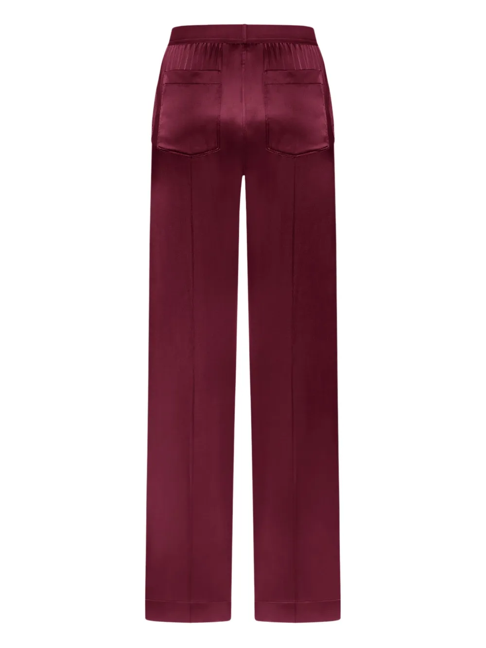 TOM FORD satin trousers Rood