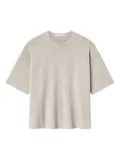 FEAR OF GOD ESSENTIALS merino short-sleeve ""Heather Stone"" T-shirt - Grey