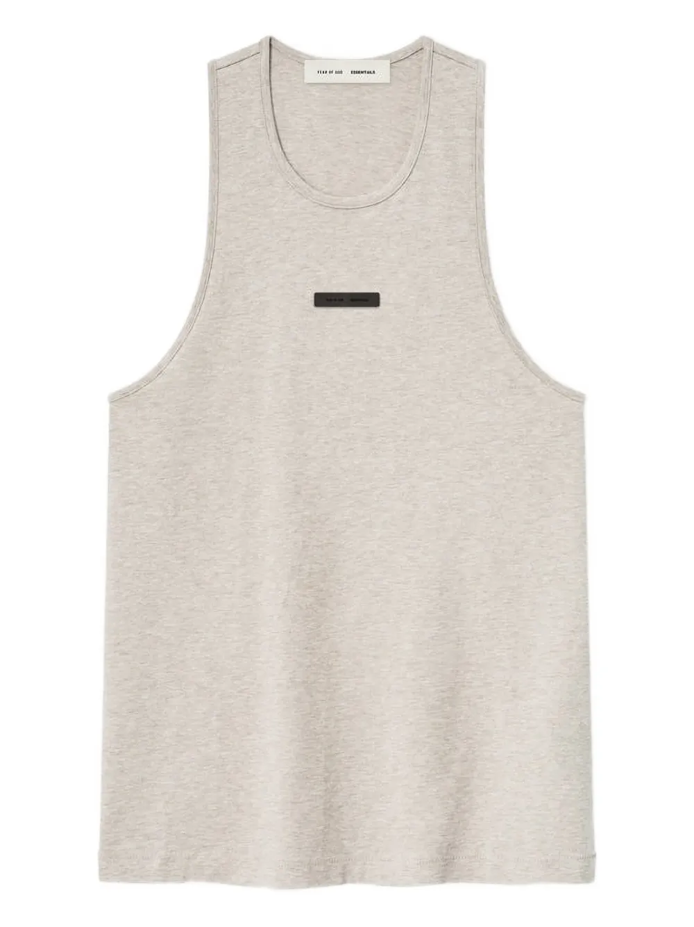 Essentials Logo-plaque "heather Stone" Tank Top