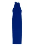 Amsale crepe gown dress - Blue