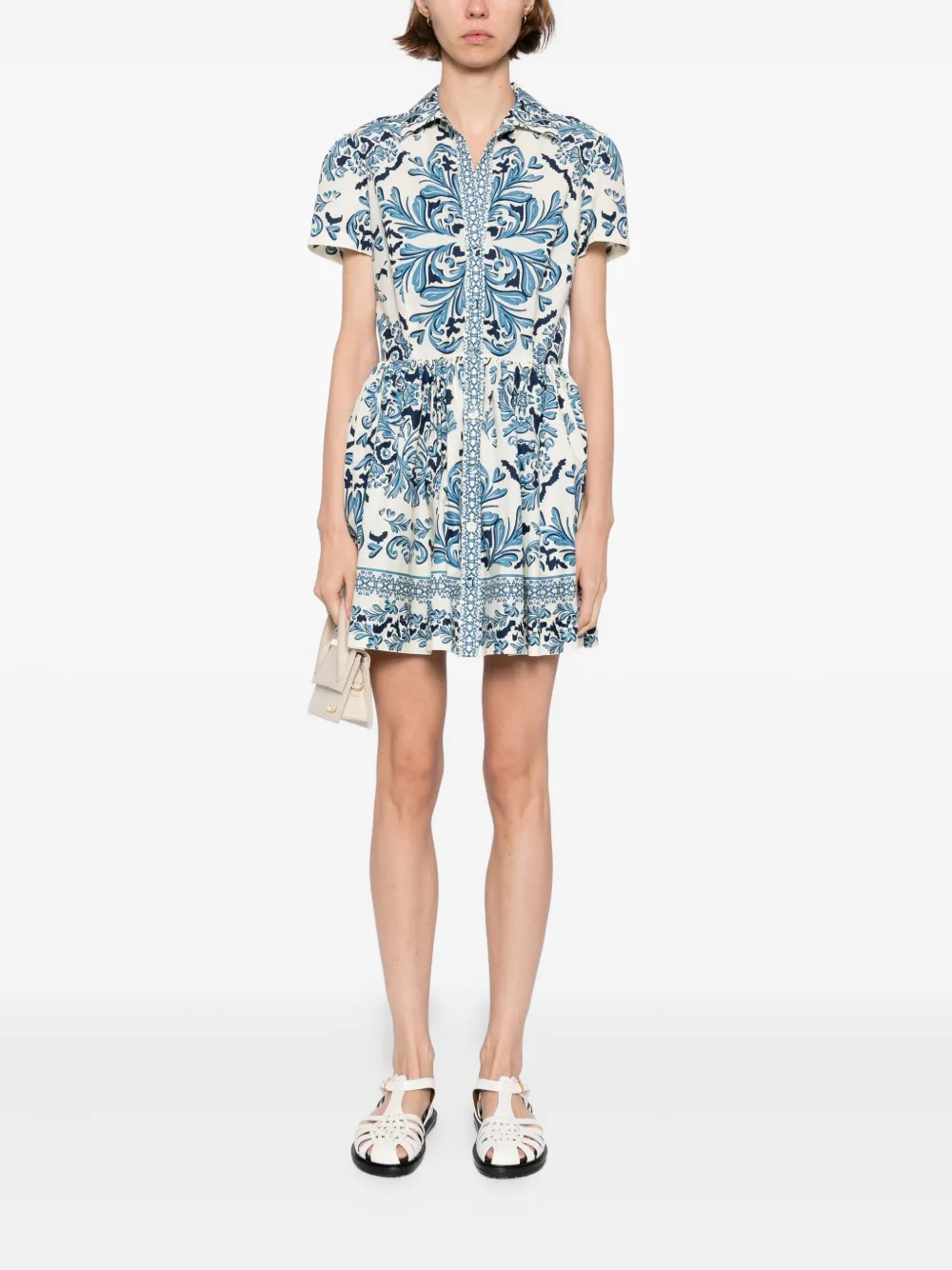 Cara Cara Noor mini-jurk - Blauw
