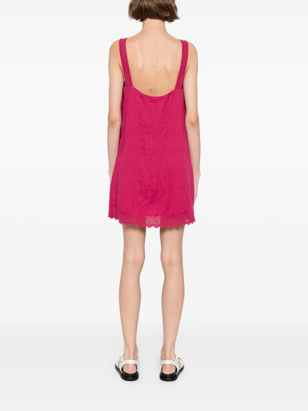 Posse Grace mini-jurk Paars