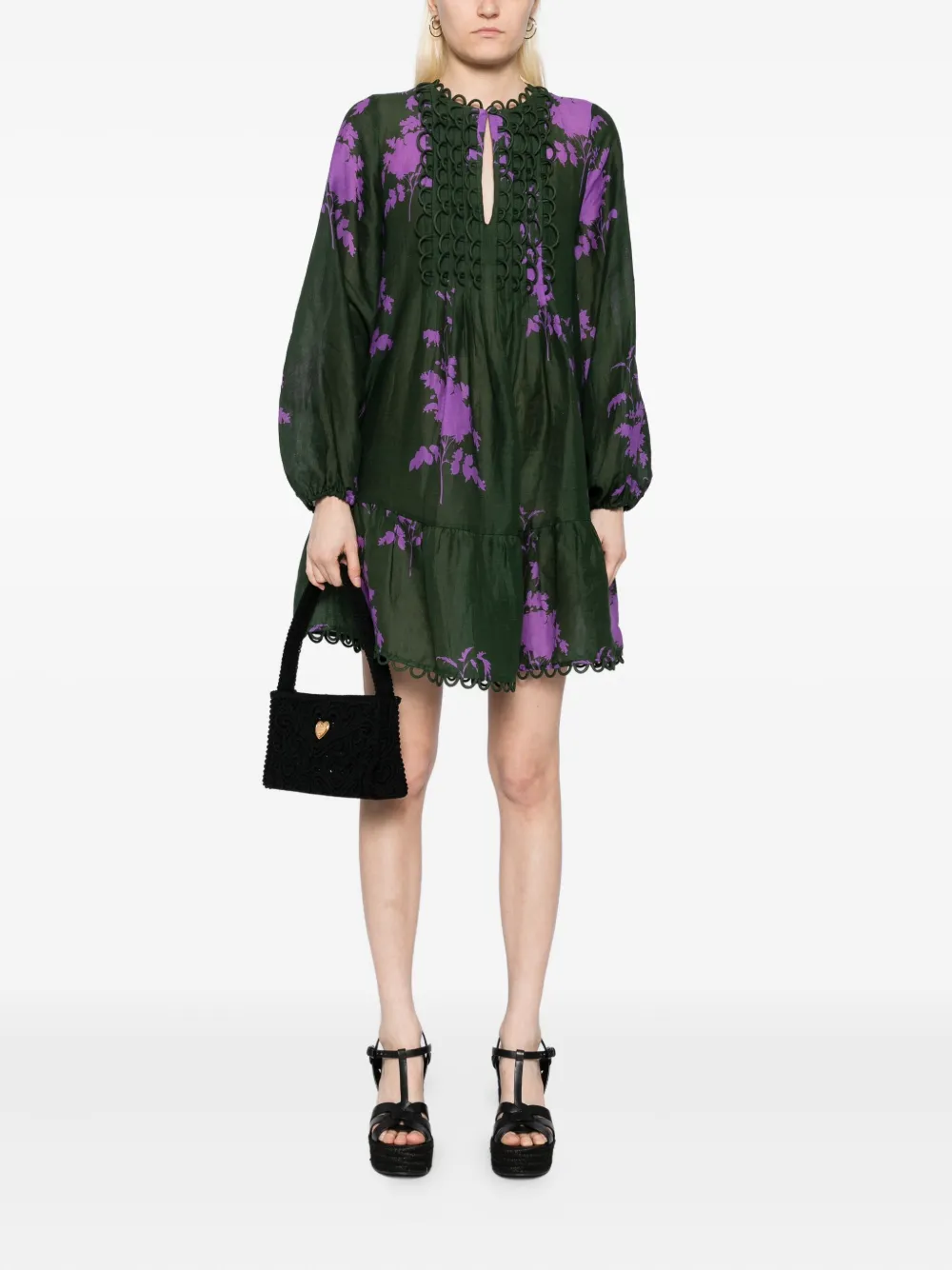 Cynthia Rowley Sorrento jurk - Groen