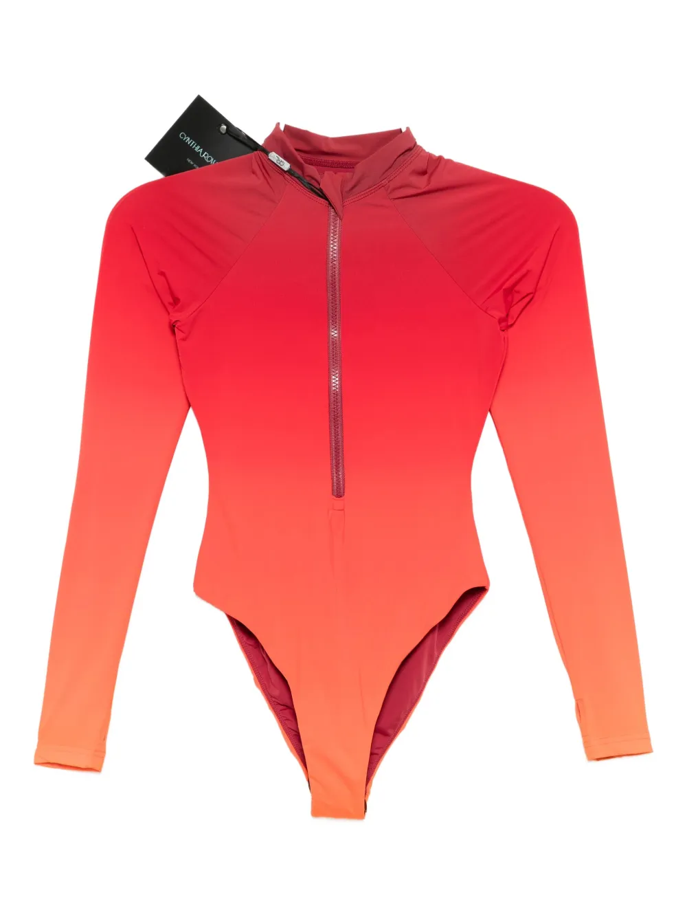 Cynthia Rowley Muta da surf Sunset - Rosso