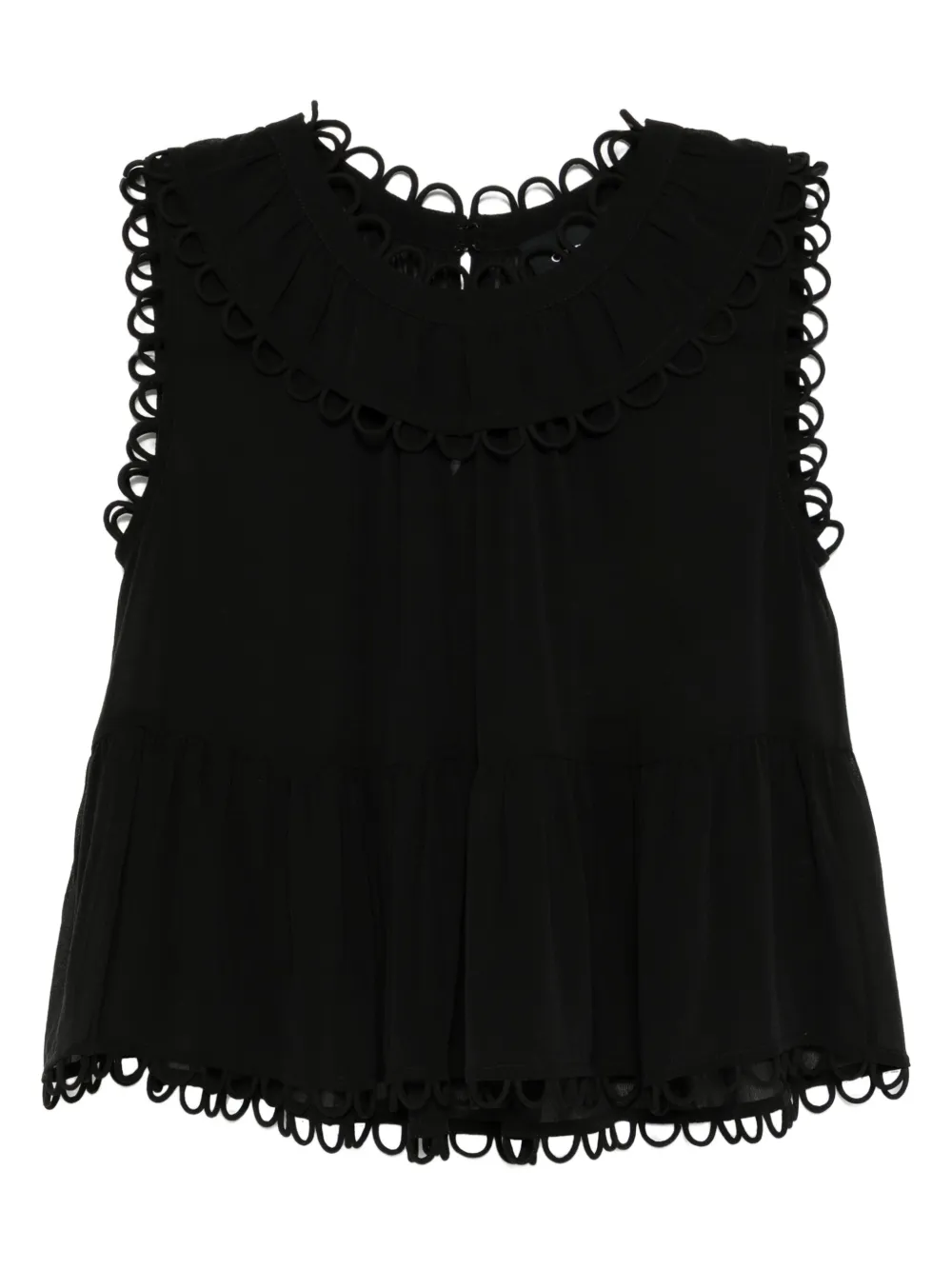 Cynthia Rowley Blusa Annabelle - Nero