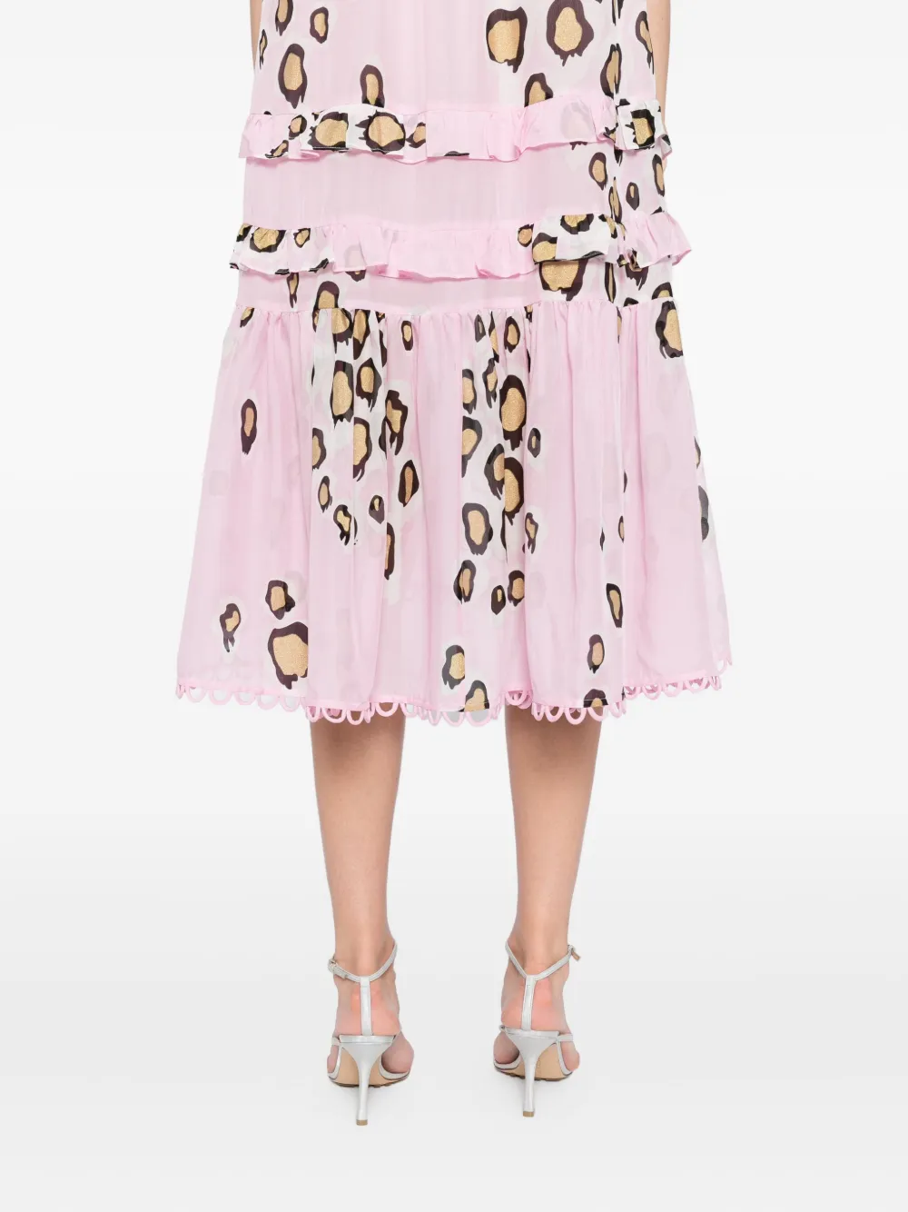 Cynthia Rowley Amalfi jurk Roze