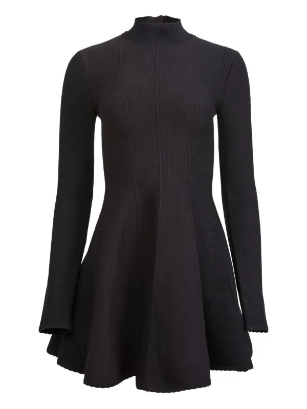 fleur du mal long sleeve corset dress Fleur du Mal | Riley Dress | Medium Heather Grey