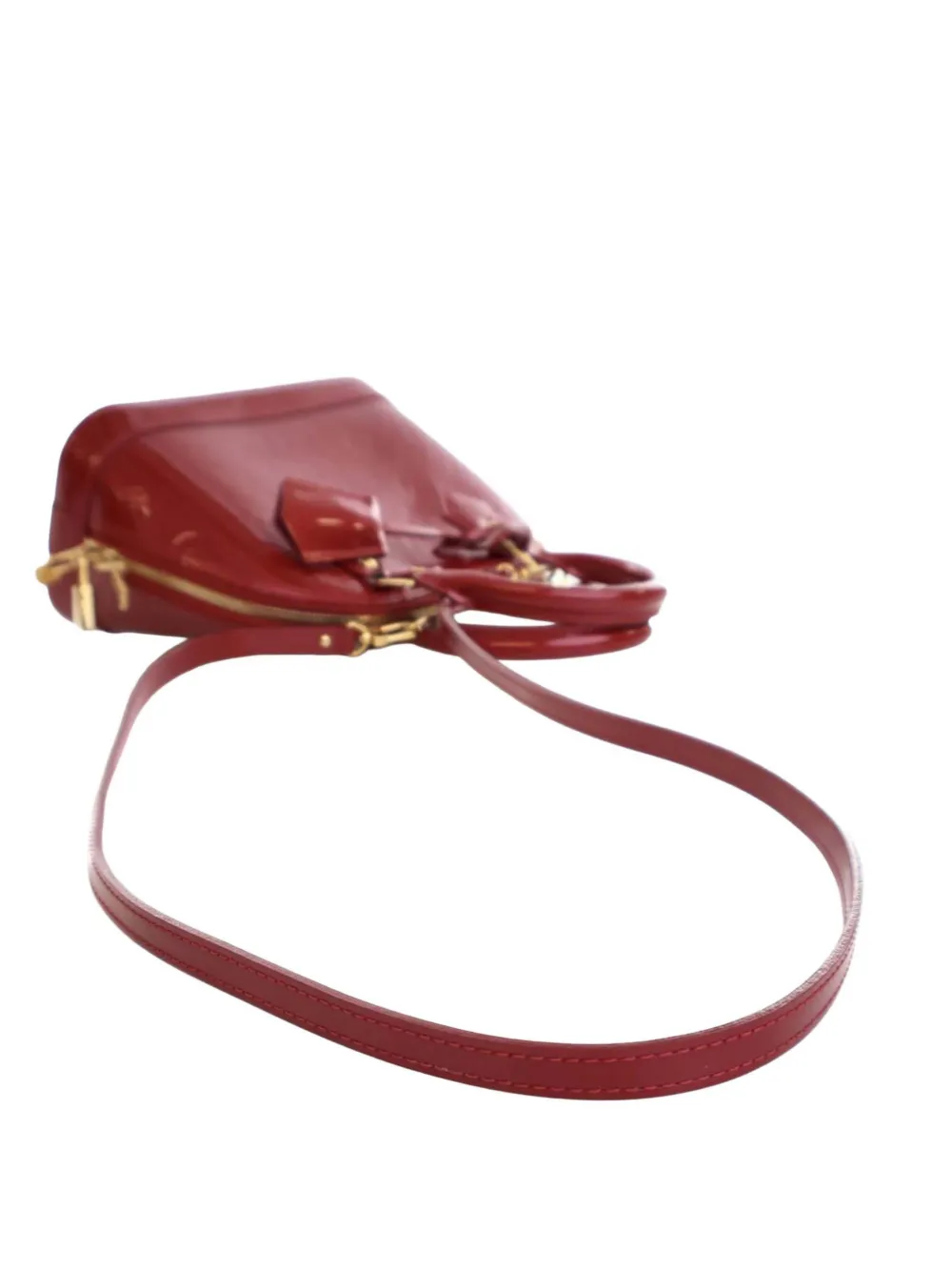 Louis Vuitton Pre-Owned 2013 Monogram Vernis Alma BB satchel | Pre-Owned | Image 2