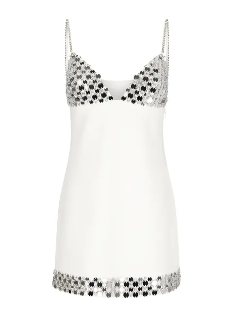 Retrofete sequin-embellished spaghetti-strap dress