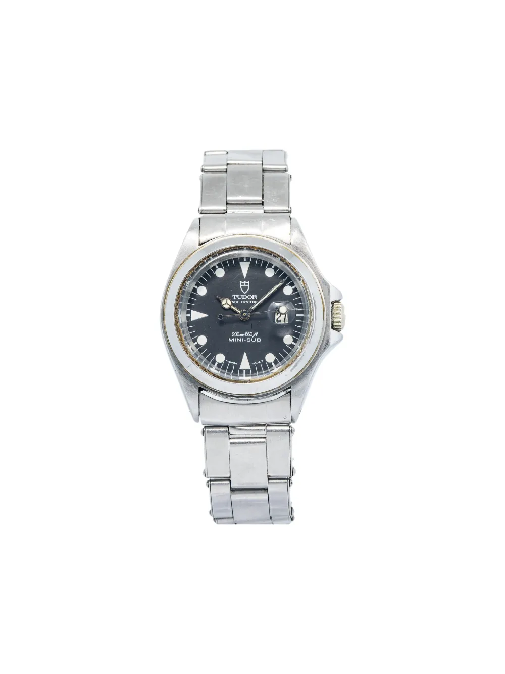 TUDOR pre-owned Mini-Sub 33mm - シルバートーン TUDOR pre-owned Mini-Sub 33mm - シルバートーン