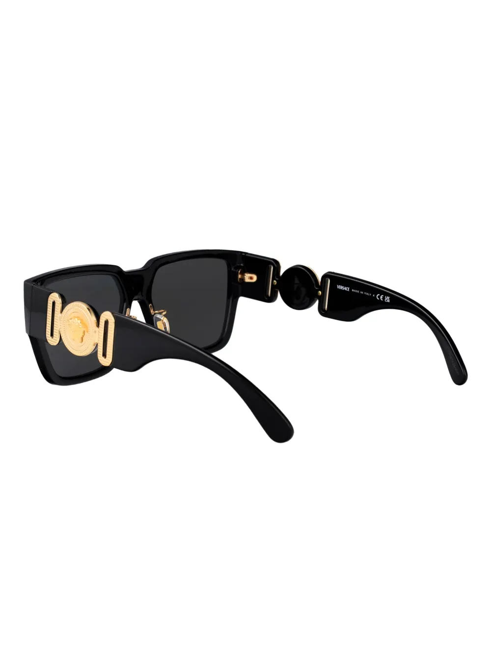 Versace Eyewear Medusa zonnebril met vierkant montuur Zwart