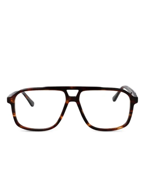 Calvin Klein tortoiseshell-pattern glasses