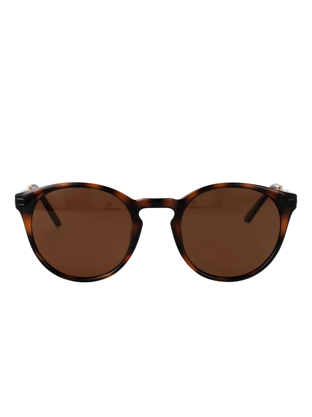 Calvin Klein Jeans round-frame sunglasses | Brown | Image 1