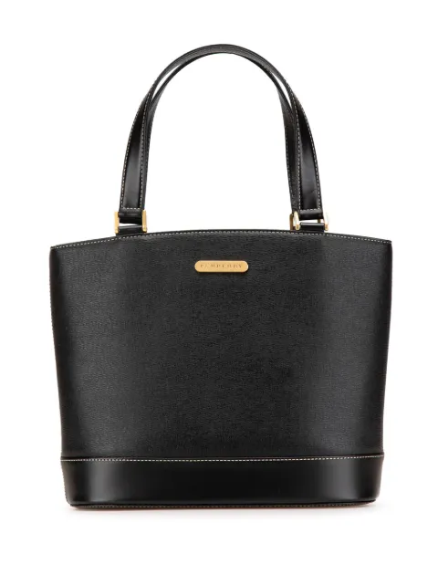 Burberry Pre-Owned 2000-2017 Leather tote bag
