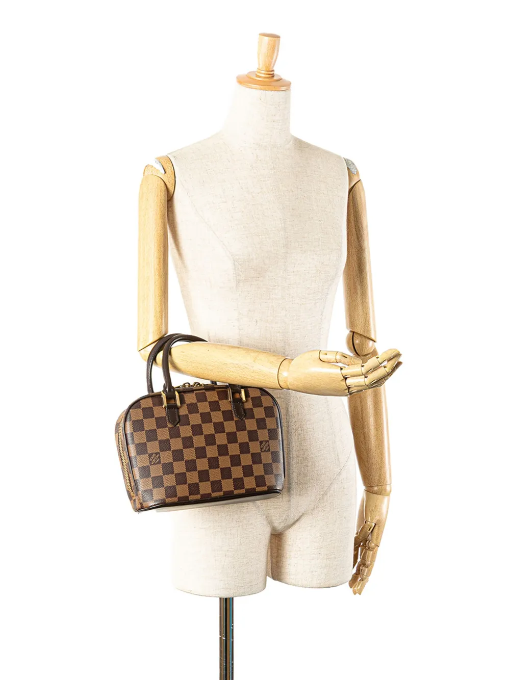 Louis Vuitton Pre-Owned 2002 Damier Ebene Mini Sarria handbag | Pre-Owned | Image 2
