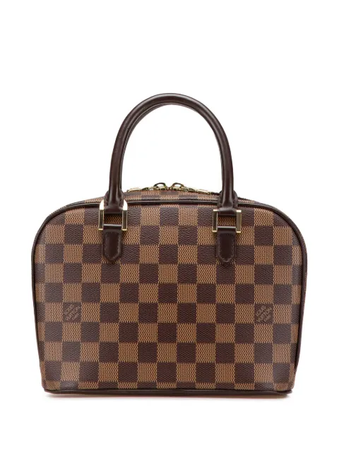 Louis Vuitton Pre-Owned mini sac à main Sarria en toile Damier Ébène (2002)