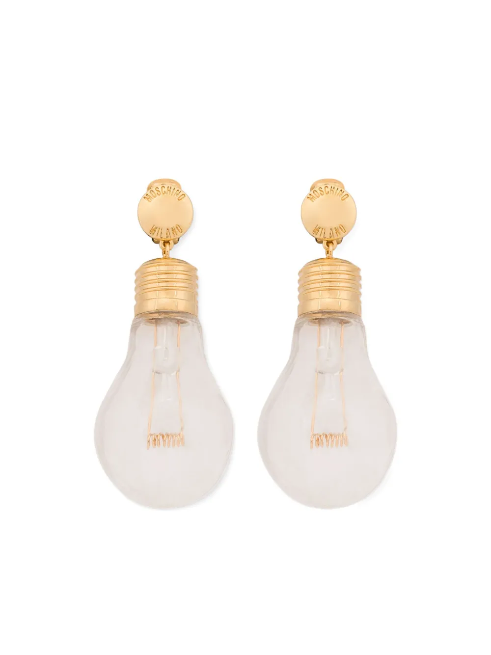Moschino bulb-motif earrings | Gold | Image 1