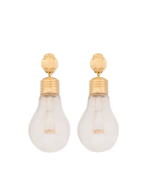 Moschino bulb-motif earrings