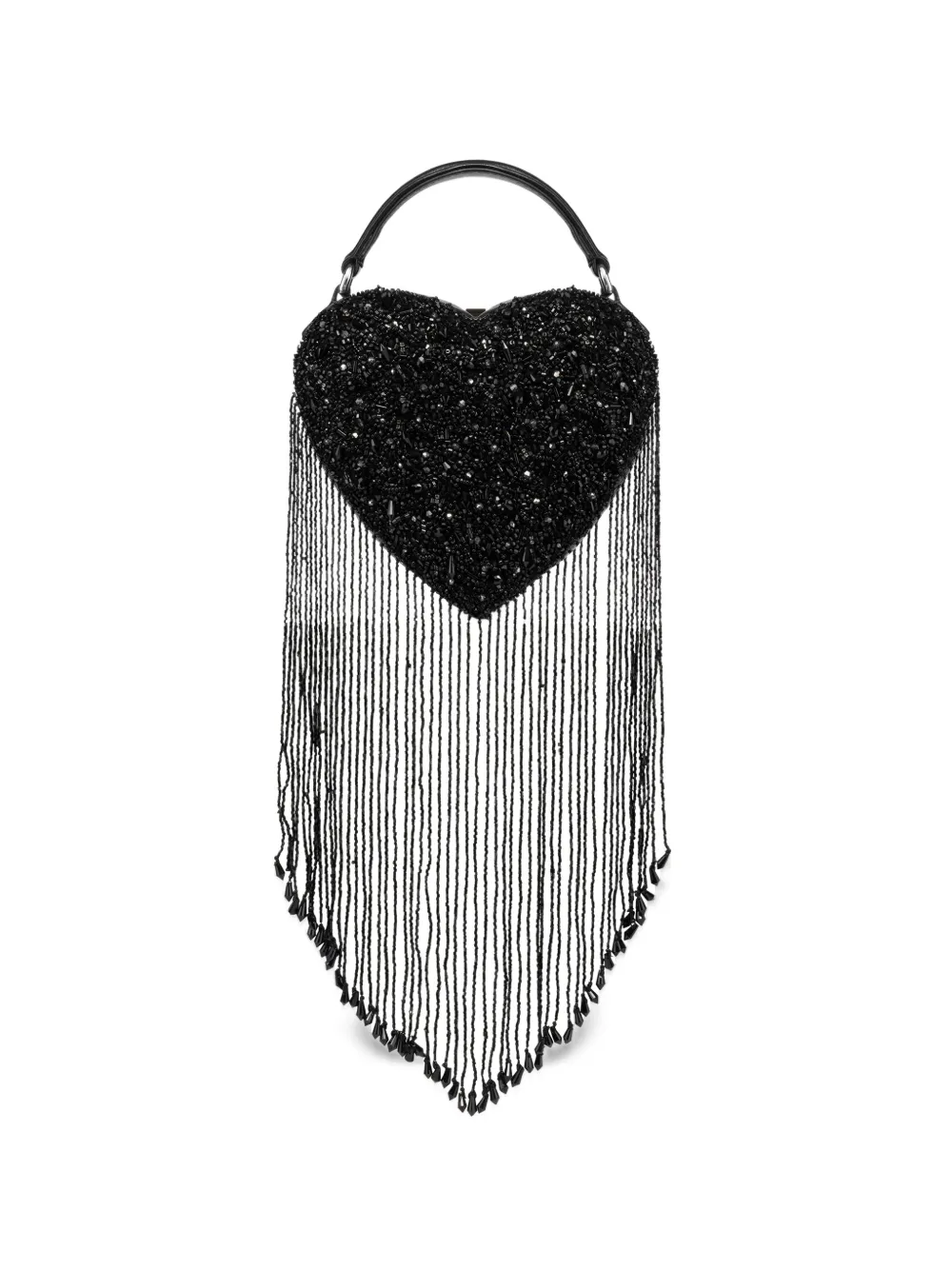 Moschino Borsa tote a cuore - Nero