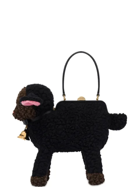 Moschino bolsa de mano con motivo de oveja