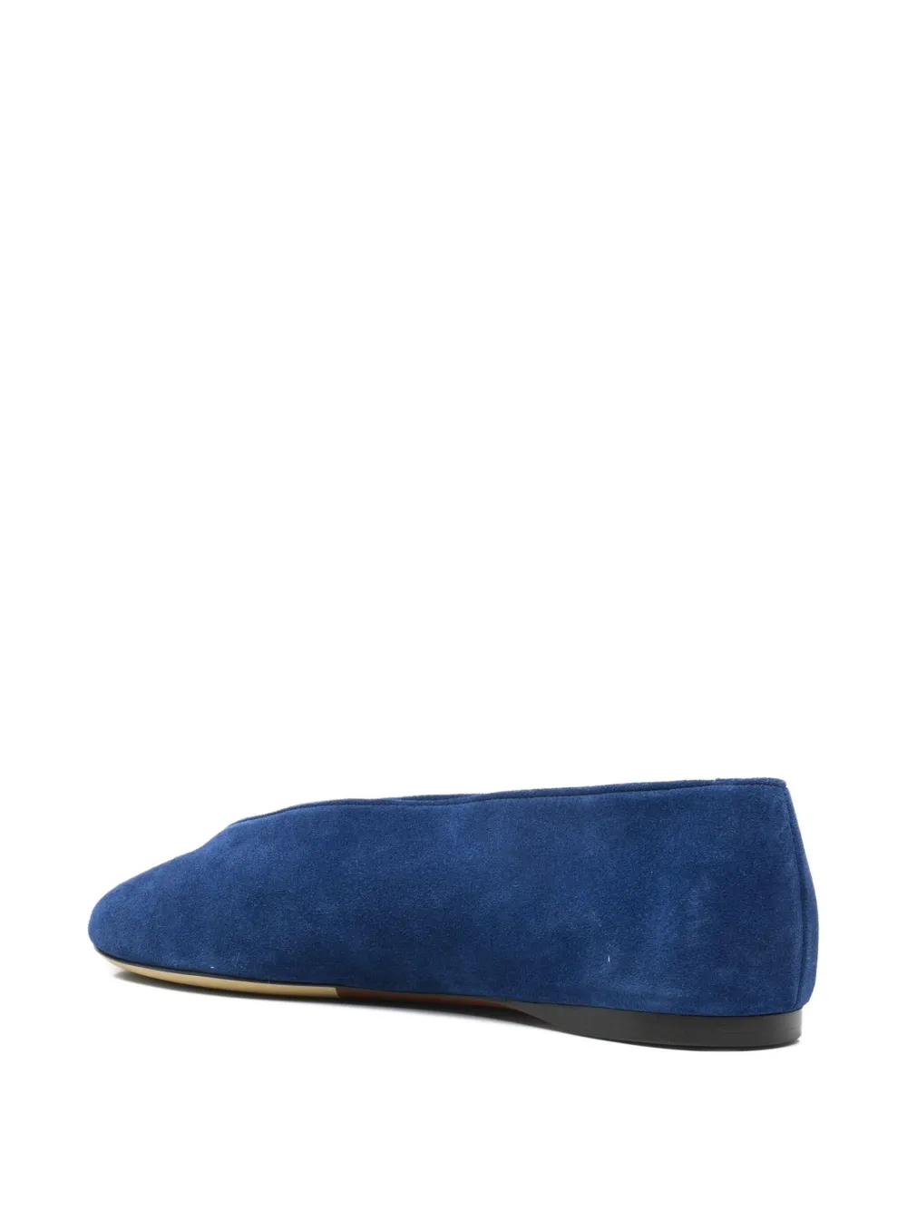 Moschino Suède ballerina's Blauw