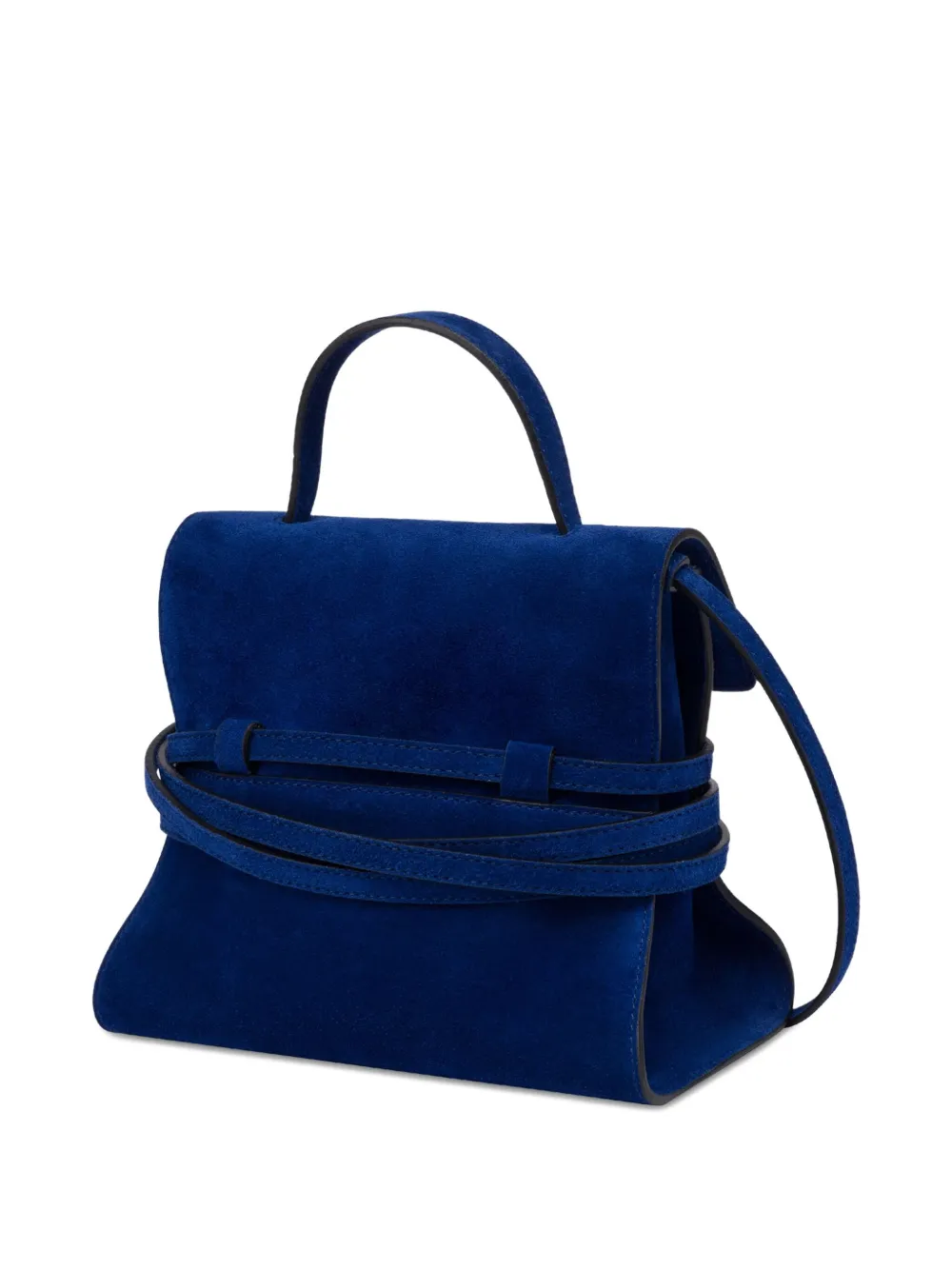 Moschino Suède shopper Blauw