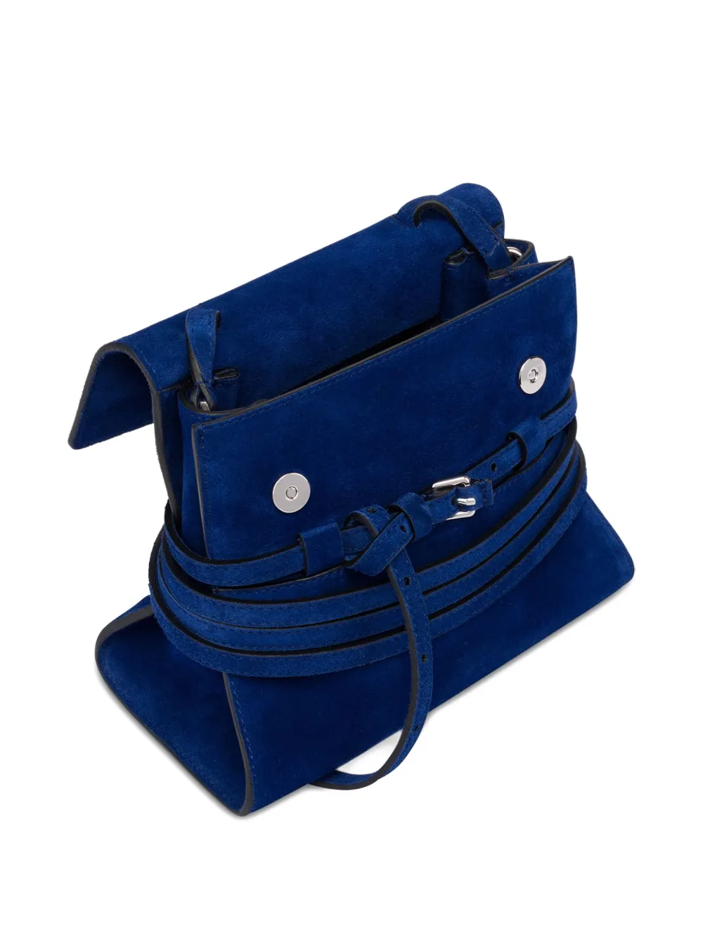 Moschino Suède shopper Blauw
