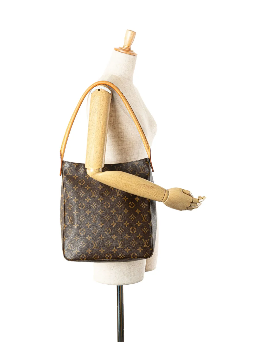 Louis Vuitton Pre-Owned 2001 Monogram Looping GM shoulder bag | Pre-Owned | Image 2