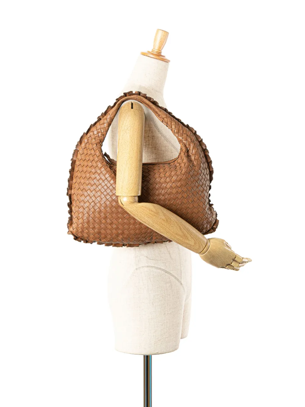 Bottega Veneta Pre-Owned 2000-2007 Small Perforated Nappa Intrecciato Veneta hobo bag | Pre-Owned | Image 2