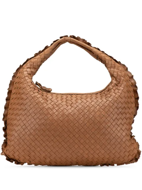 Bottega Veneta Pre-Owned 2000-2007 Small Perforated Nappa Intrecciato Veneta hobo bag