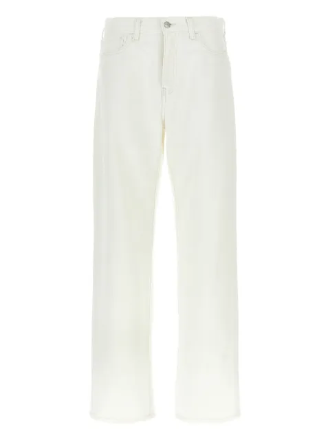 Carhartt WIP logo-patch cotton jeans