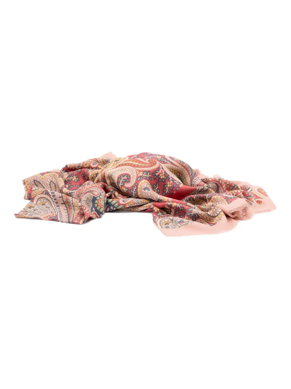 ETRO paisley-patterned scarf Roze