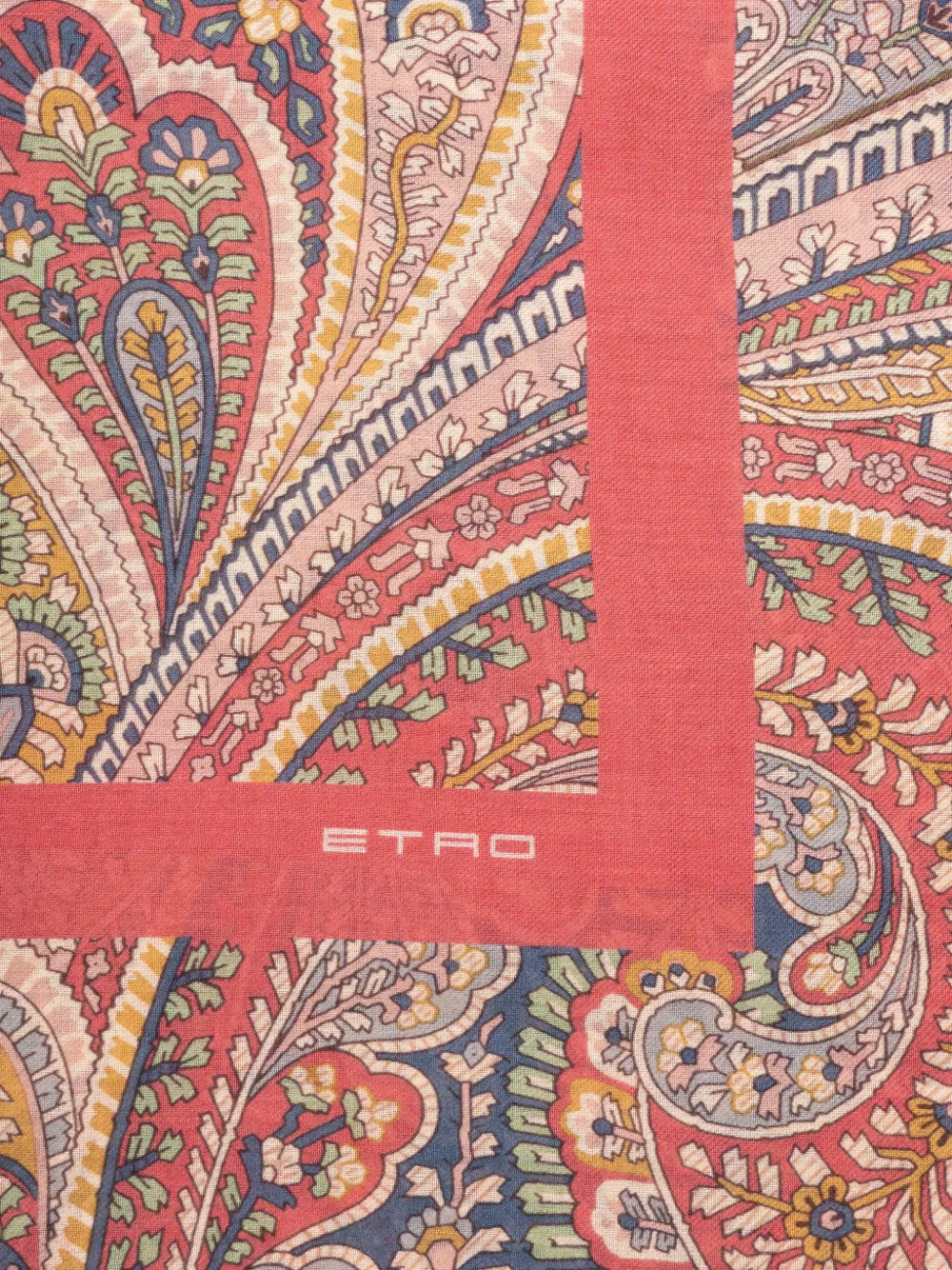 ETRO paisley-patterned scarf Roze