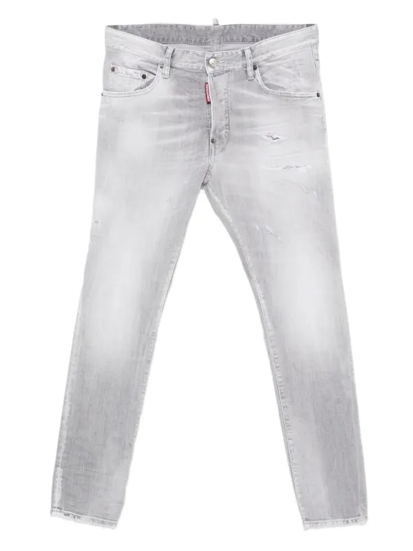 DSQUARED2 ストレートジーンズ | グレー | FARFETCH JP