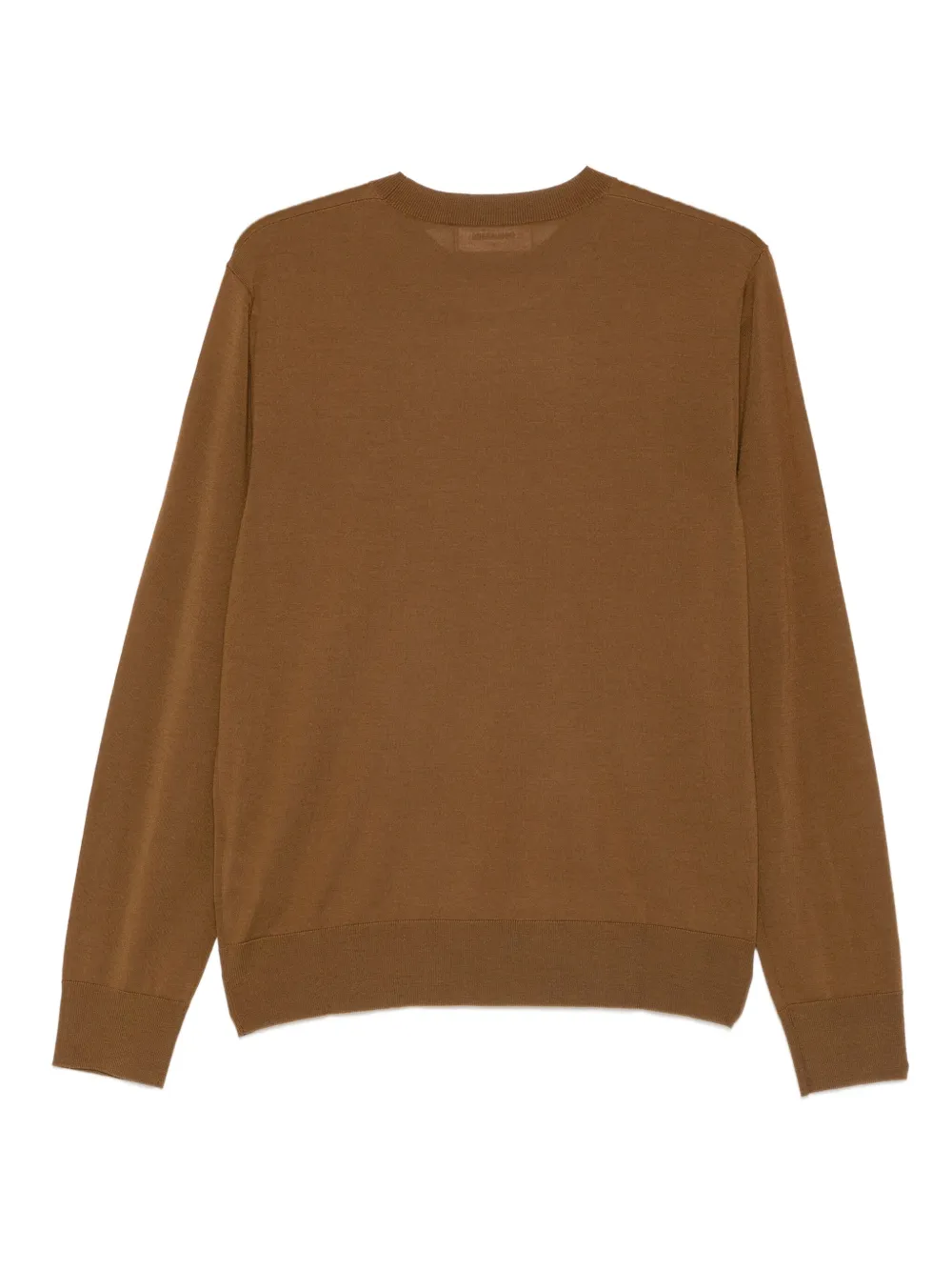 DSQUARED2 D2 wollen top met geborduurd logo - Bruin