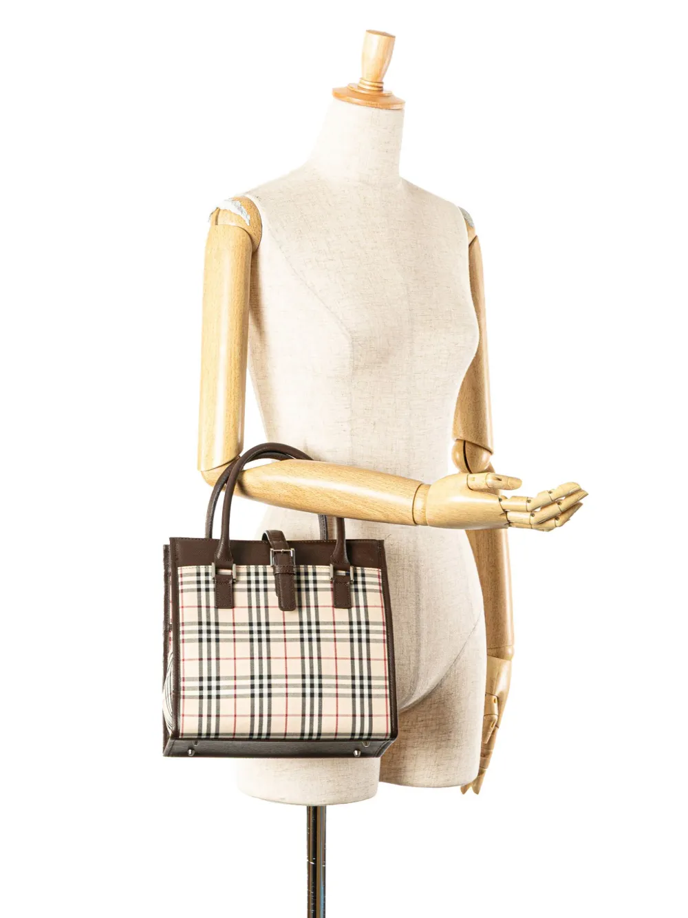 Burberry Pre-Owned 2000-2017 House Check Canvas tote bag | Pre-Owned | Image 2