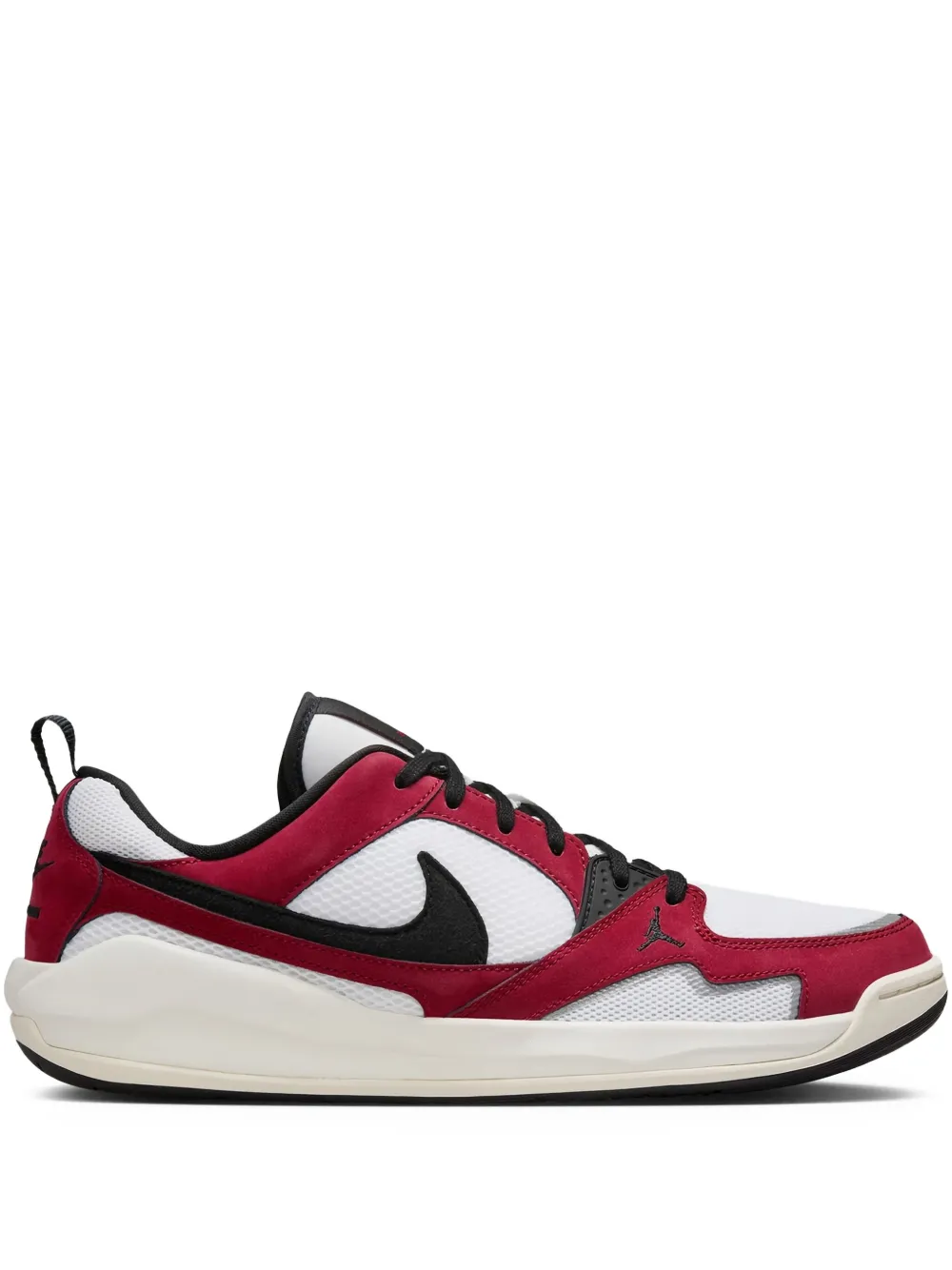 Jordan Air CMFT Era "White Varsity Red Sail Black" sneakers Wit