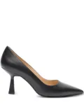 Stuart Weitzman 75mm Stuart Sculpt 75 pointed-toe sculpted-heel pumps - Black