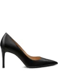 Stuart Weitzman 85mm Stuart pointed-toe stiletto pumps - Black
