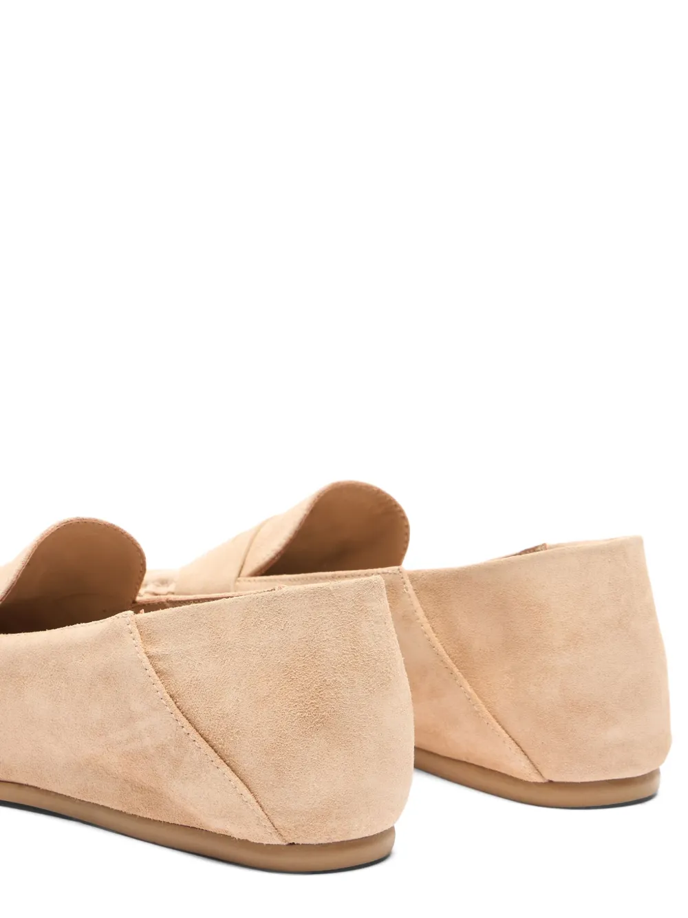 Stuart Weitzman Brooks leather loafers Neutrals