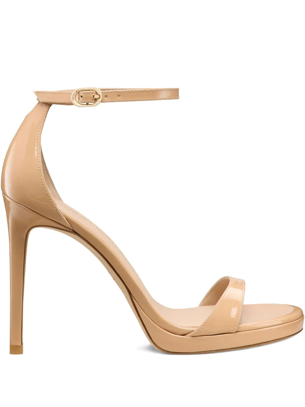 Stuart Weitzman platform ankle-strap sandals Neutrals